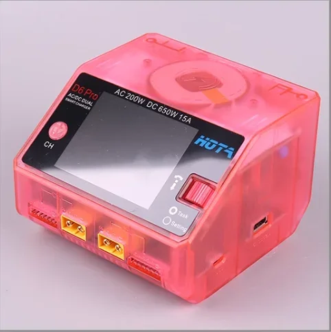 Hota D6 Pro Dual Lipo Charger - HOTA D6 Pro AC/DC Dual Channel
