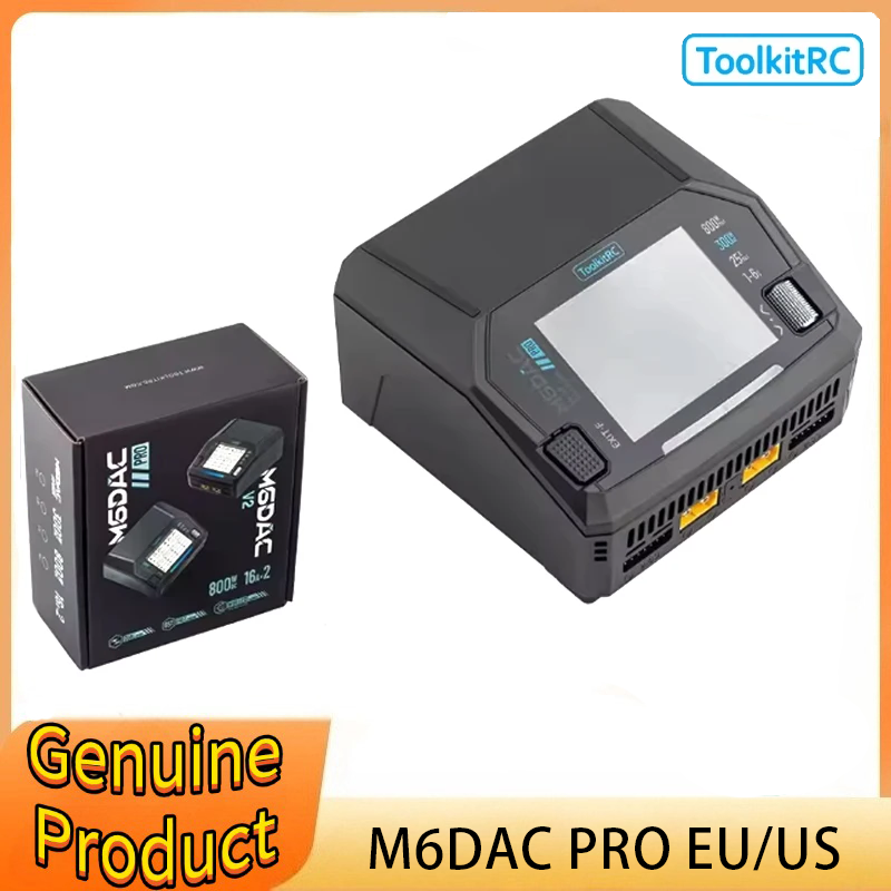 ToolkitRC M6DAC V2 Pro Dual Ch - Toolkitrc M6Dac Smart Charger recension och pris