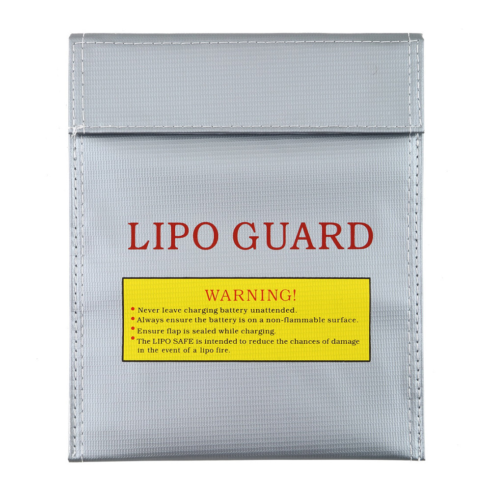 18x23cm Heavy Duty Fire Resist - Lipo Battery Fireproof Safety Charge Box recension och pris