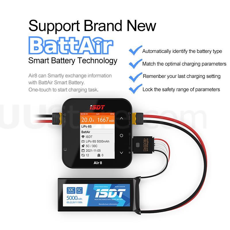 New ISDT Air8 Lipo power Balan - Isdt Air8 8S Lipo Charger recension och pris