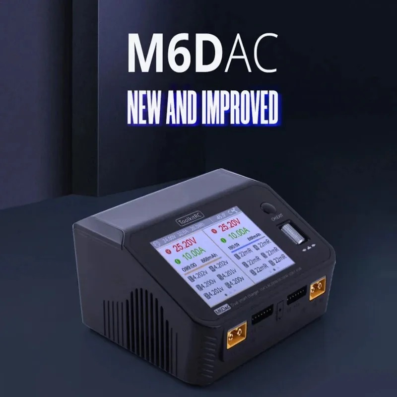 ToolkitRC M6DAC Dual Channel S - Toolkitrc M6Dac Smart Charger recension och pris