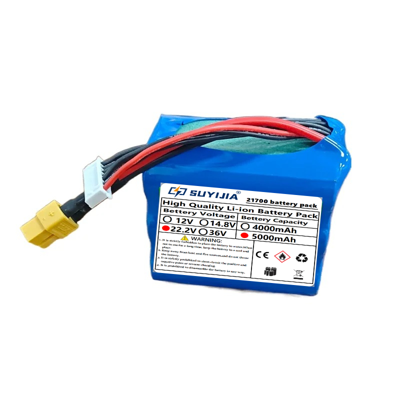 22.2V 5000mAh 6S1P 21700 UAV F - 6S Lipo Battery 22.2V 5000Mah recension och pris